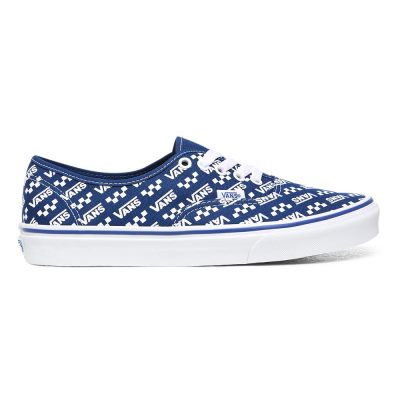 Vans Logo Repeat Authentic - Erkek Spor Ayakkabı (Mavi)